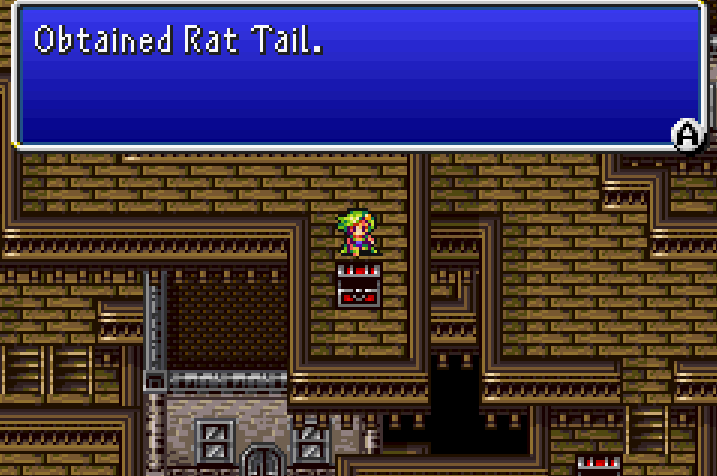 Rat Tail Obtained FF4